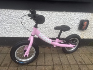 Ridgeback Scoot Balance Bike 12'' wheel Lightweight Alloy Pre owned